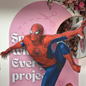Spider man cutout