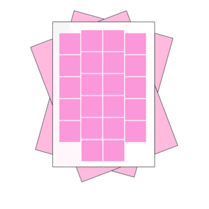 4cm - 22 Stickers 