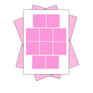 6cm - 10 Stickers