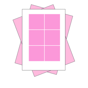 7cm - 6 Stickers